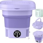 Mini Lavadora Plegable Portátil 9L