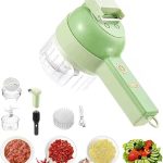 Cortador Eléctrico de Verduras Multifuncional 4 en 1